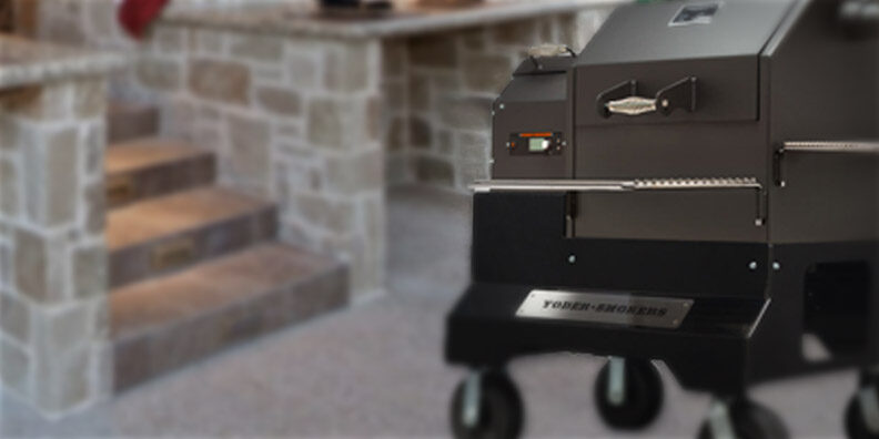 A grill offered by a pellet grill retailer in Southlake, TX